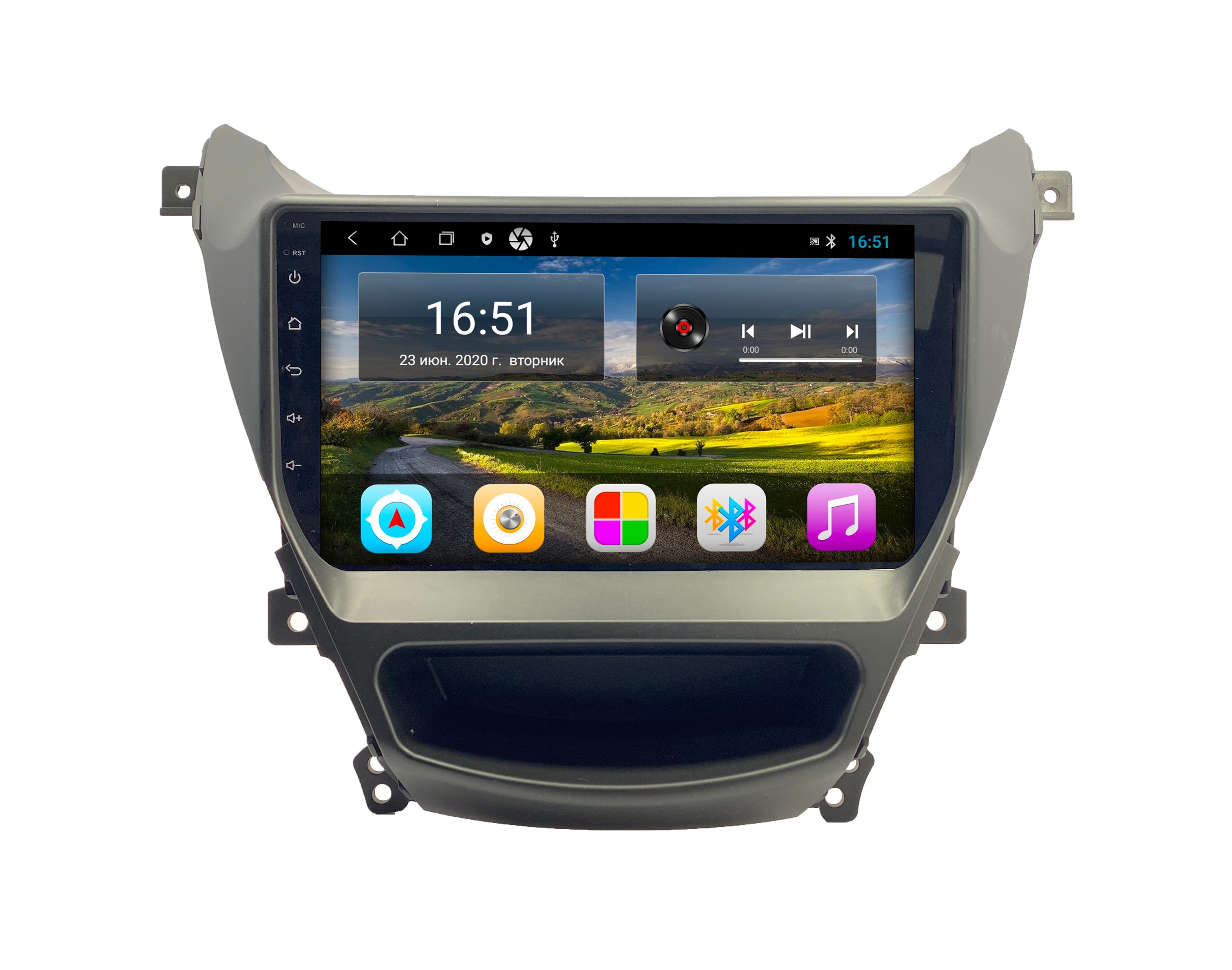 Штатная автомагнитола Zenith Hyundai Elantra 2014-2015 Android 12 232GB Мультируль 1946700₽