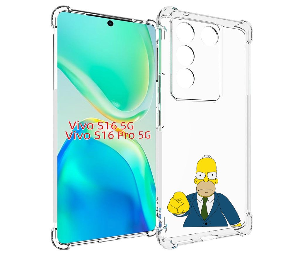 

Чехол MyPads гомер-злой для Vivo S16 5G/S16 Pro 5G/V27/V27 Pro, Tocco