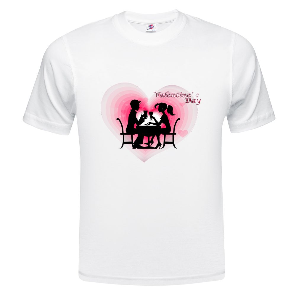 Футболка унисекс ONEQ 10564 белая 5XL