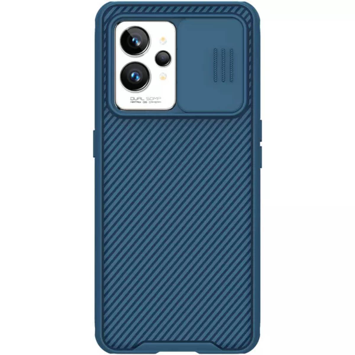 

Накладка Nillkin CamShield Pro Case для Realme GT 2 Pro, синий, CamShield Pro Case