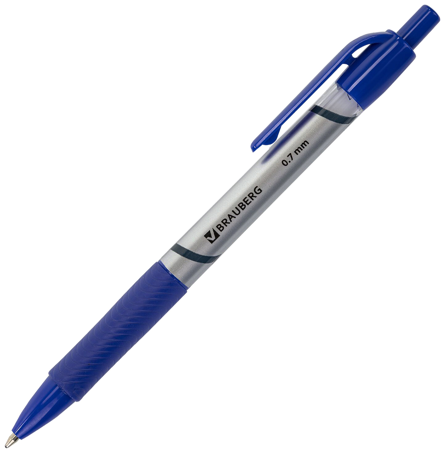 

Ручка шариковая Brauberg Leader 141540, синяя, 0,7 мм, 1 шт.