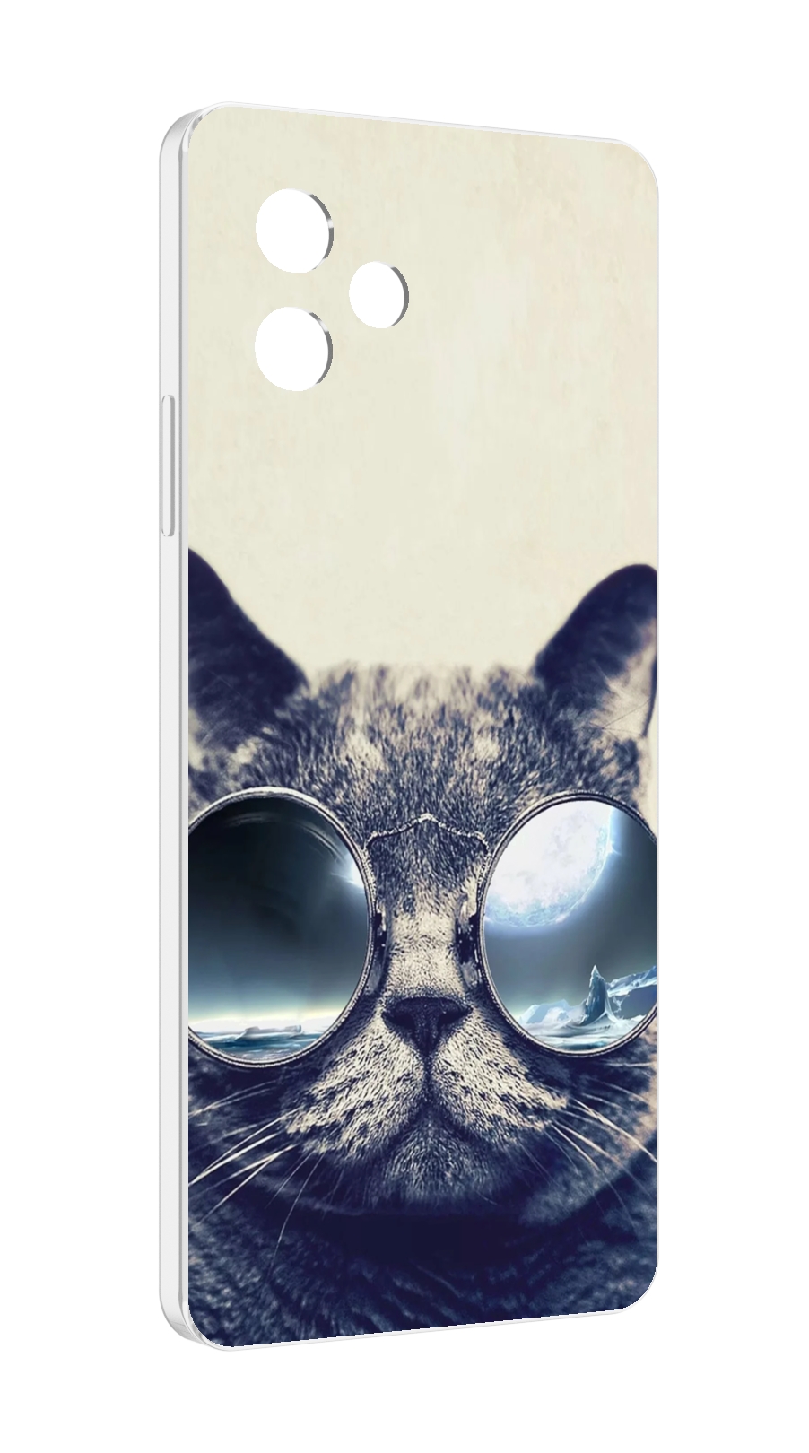 

Чехол MyPads Кот-в-очках-2 для Huawei Nova Y61 / Huawei Enjoy 50z, Прозрачный, Tocco