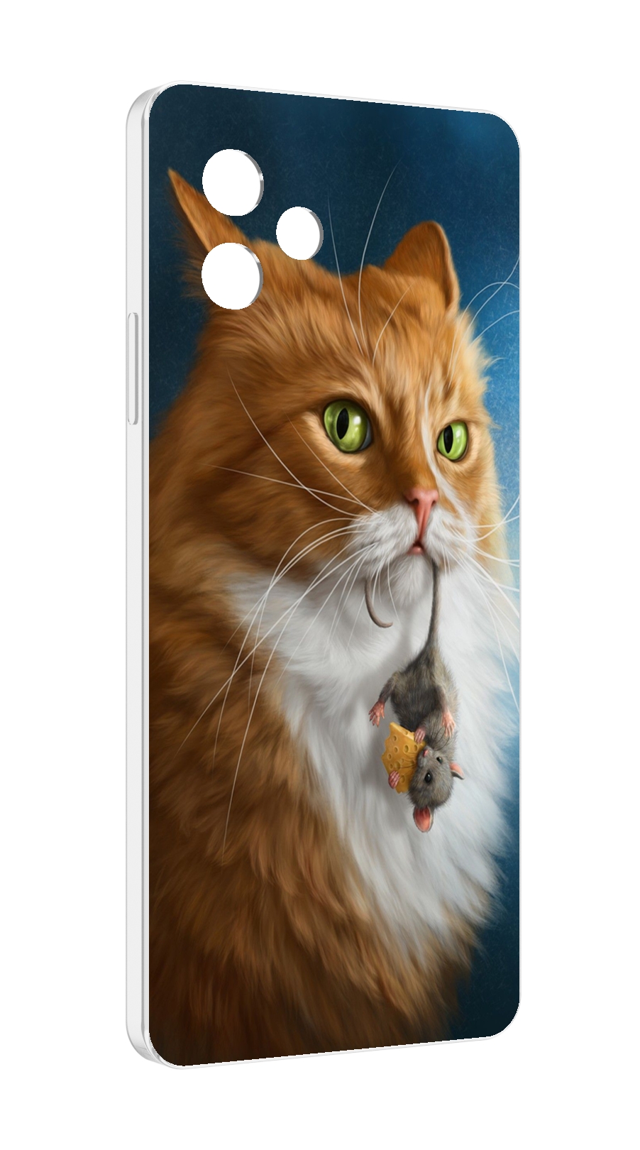 

Чехол MyPads Кот-и-мышь для Huawei Nova Y61 / Huawei Enjoy 50z, Прозрачный, Tocco