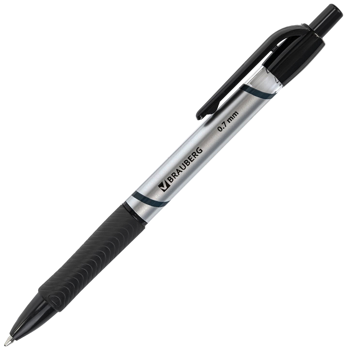 

Ручка шариковая Brauberg Leader 141541, черная, 0,7 мм, 1 шт.