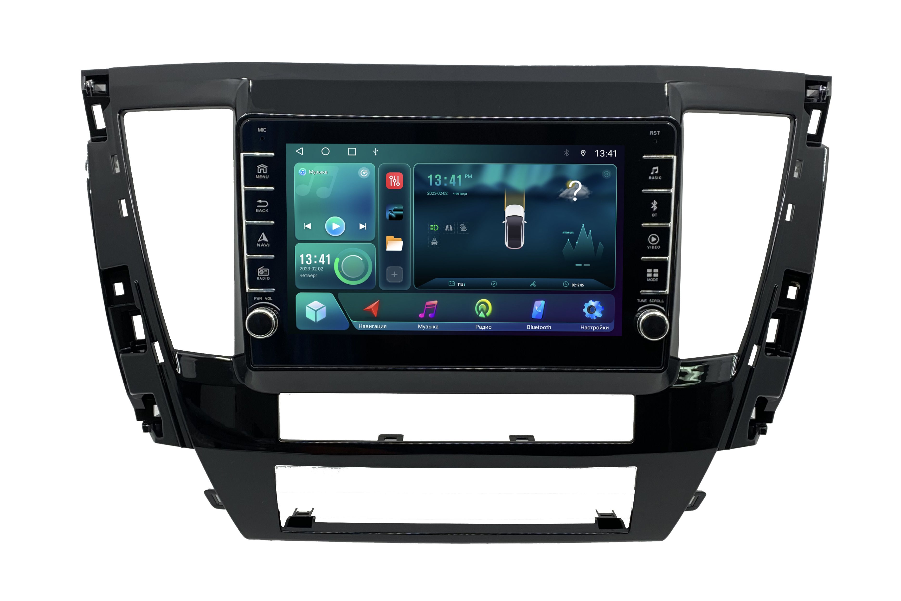 Штатная магнитола Zenith Mitsubishi Pajero Sport III рест 2020-2023 Android 12 464 3419300₽