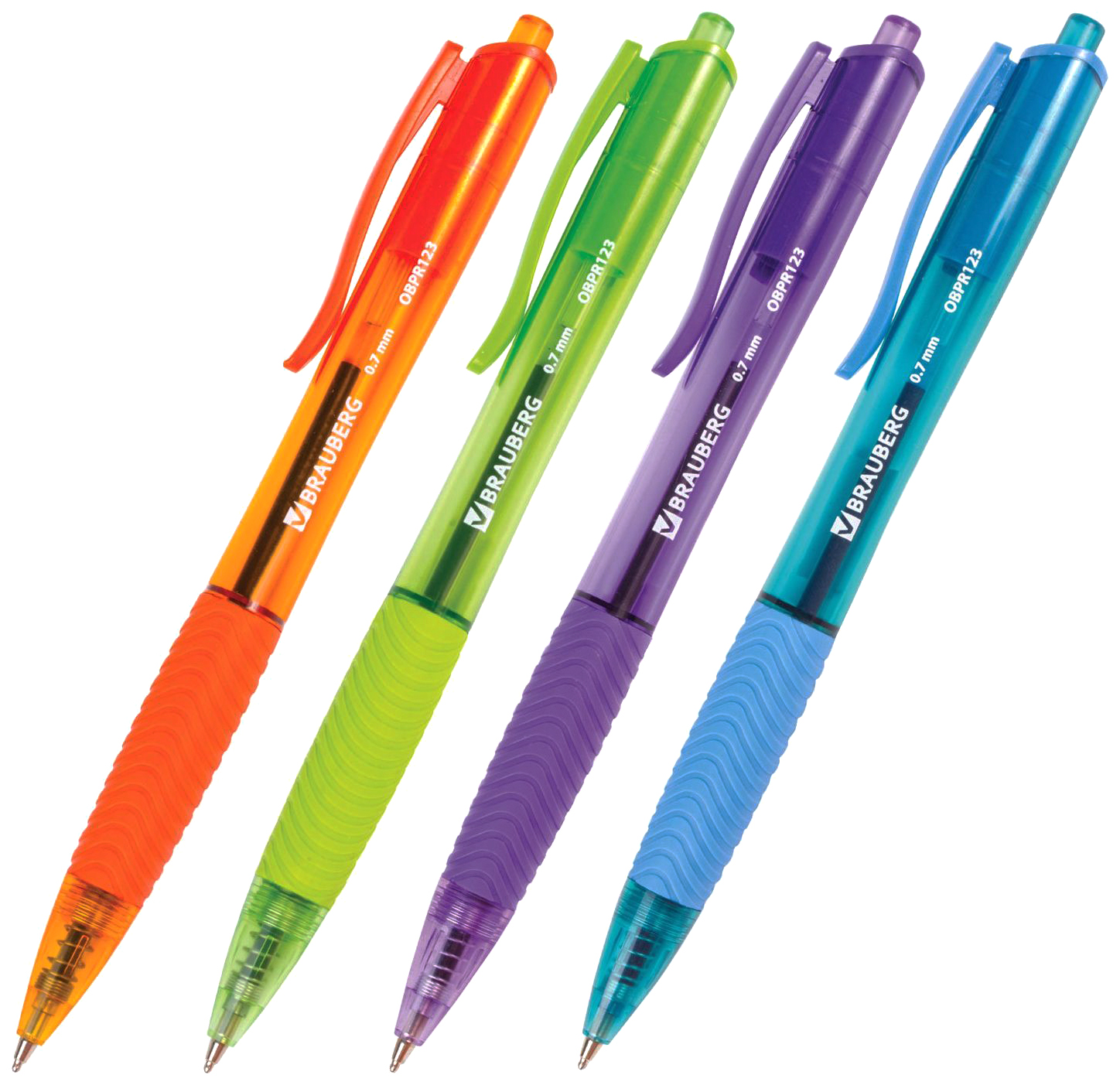 

Ручка шариковая Brauberg Fruity RD 142700, синяя, 0,7 мм, 1 шт.