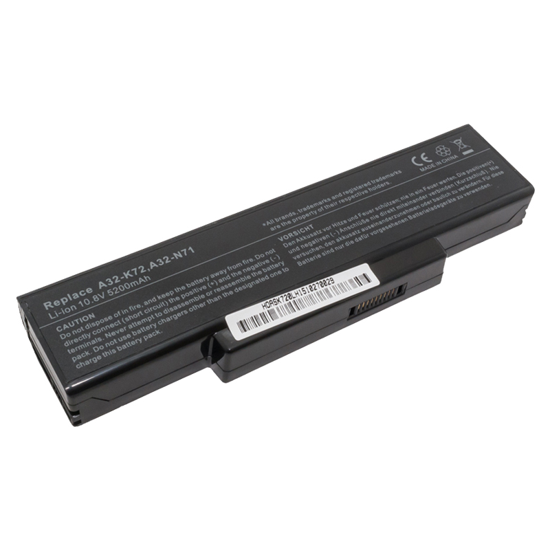 

Аккумуляторная батарея BaseMarket для ноутбука BaseMarket для Asus K73Sj (5200mAh, 10.8V)