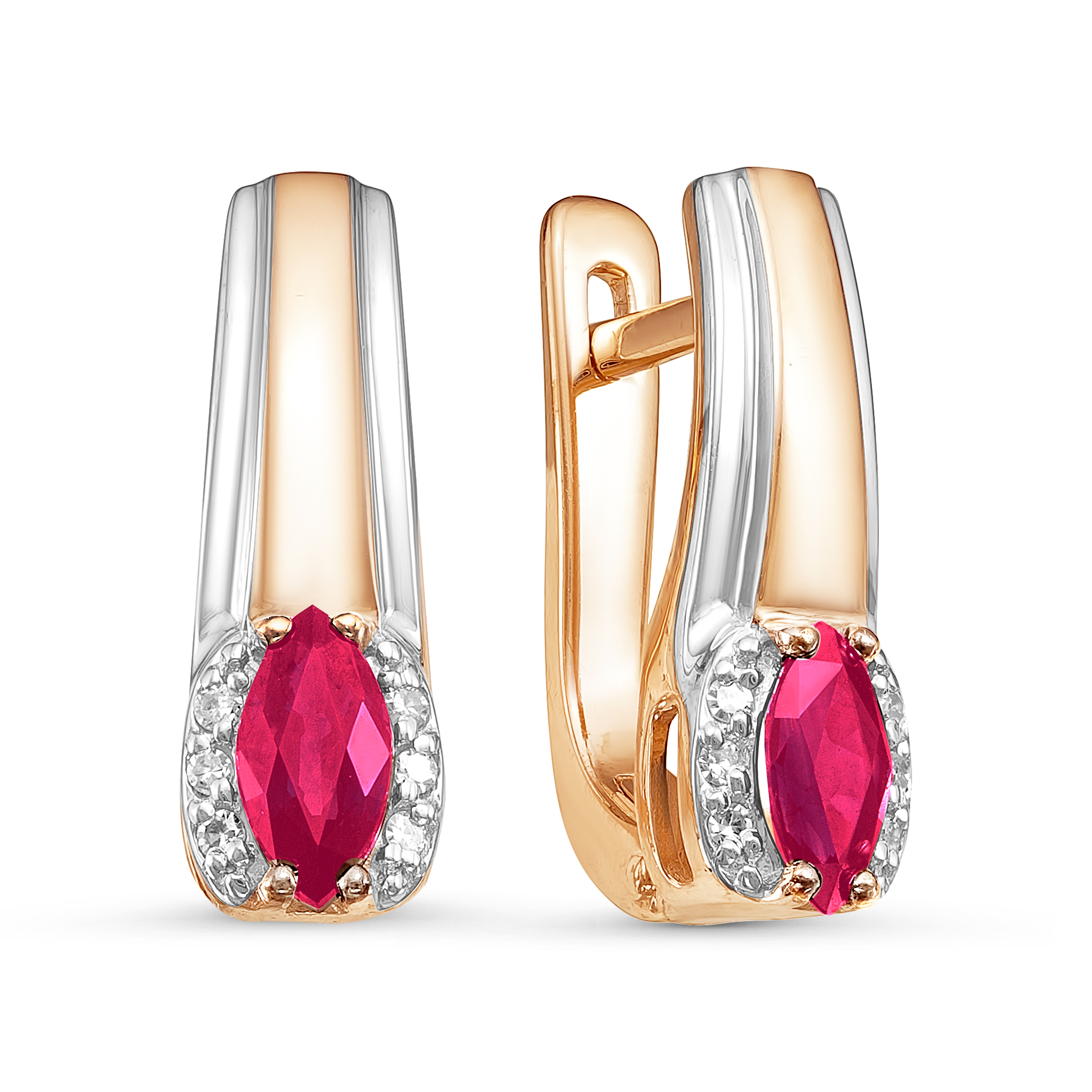 

Серьги из желтого золота с бриллиантом Yahont 225461, 225461