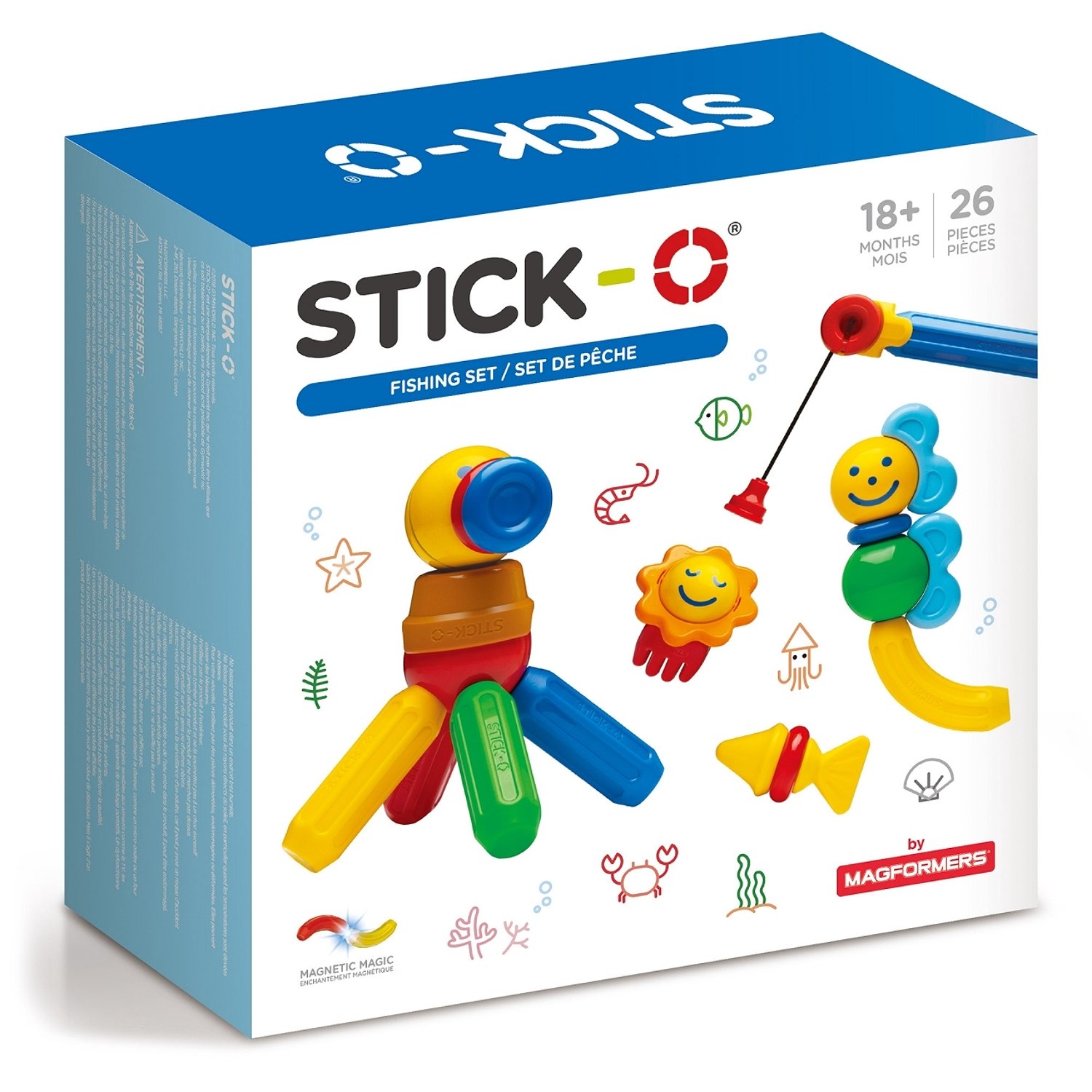 фото Конструктор fishing set 26 дет. stick-o