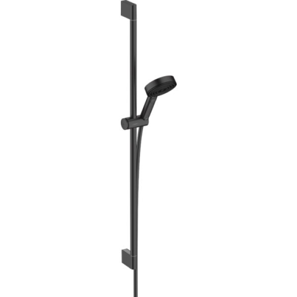 

Душевой набор Pulsify Select 105 3jet Relaxation EcoSmart cо штангой 90 см. 24171670, мато, Черный, 24171670