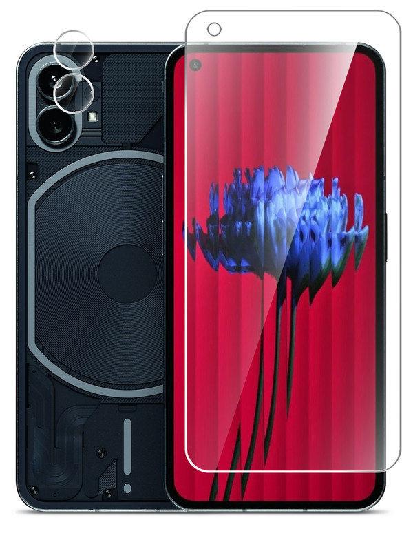

Гибридное Защитное стекло Brozo На Экран И Камеру Nothing Phone, Nothing Phone