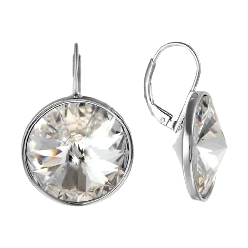 

Серьги из серебра со swarovski Яхонт Ювелирный 225902, 225902