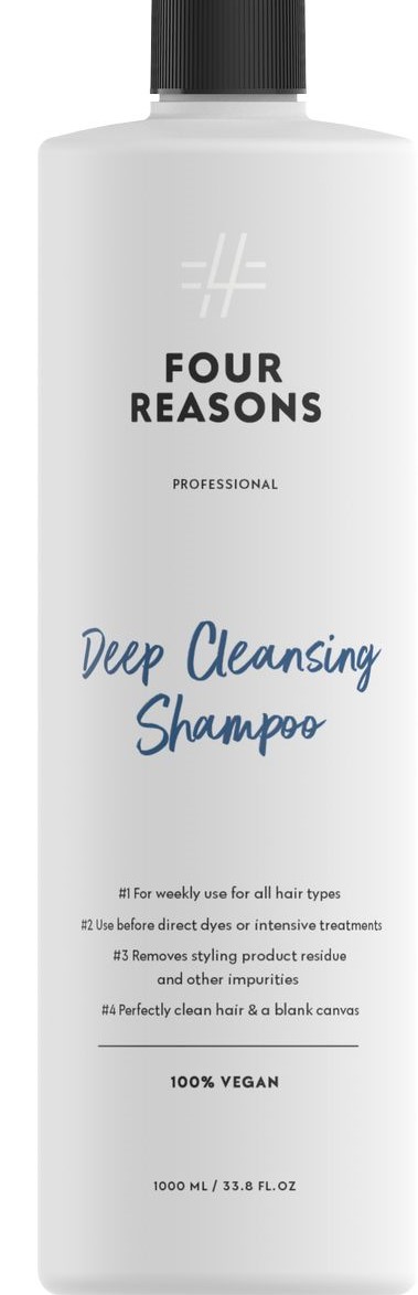 фото Шампунь для глубокой очистки four reasons professional deep cleansing shampoo 1000 мл