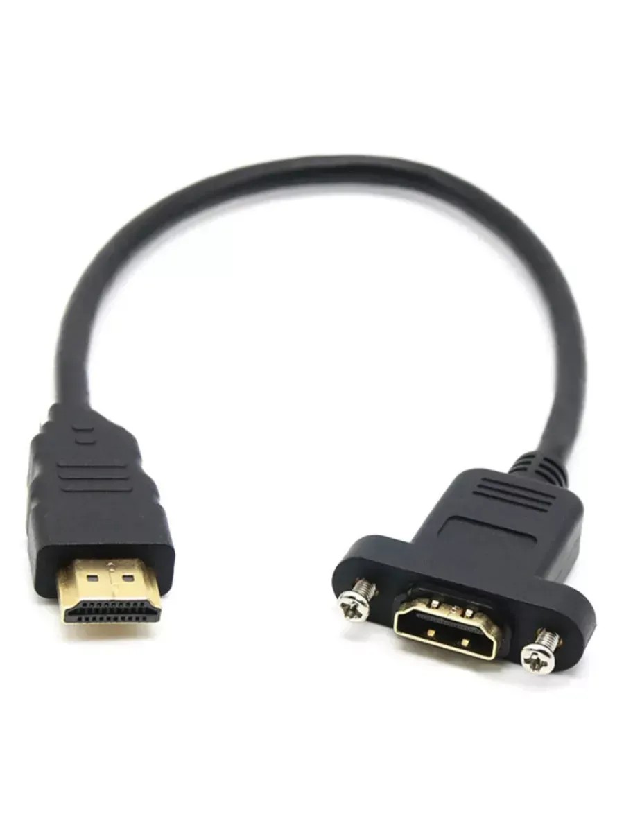 Удлинитель NoBrand HDMI 0.3м (1022317) черный