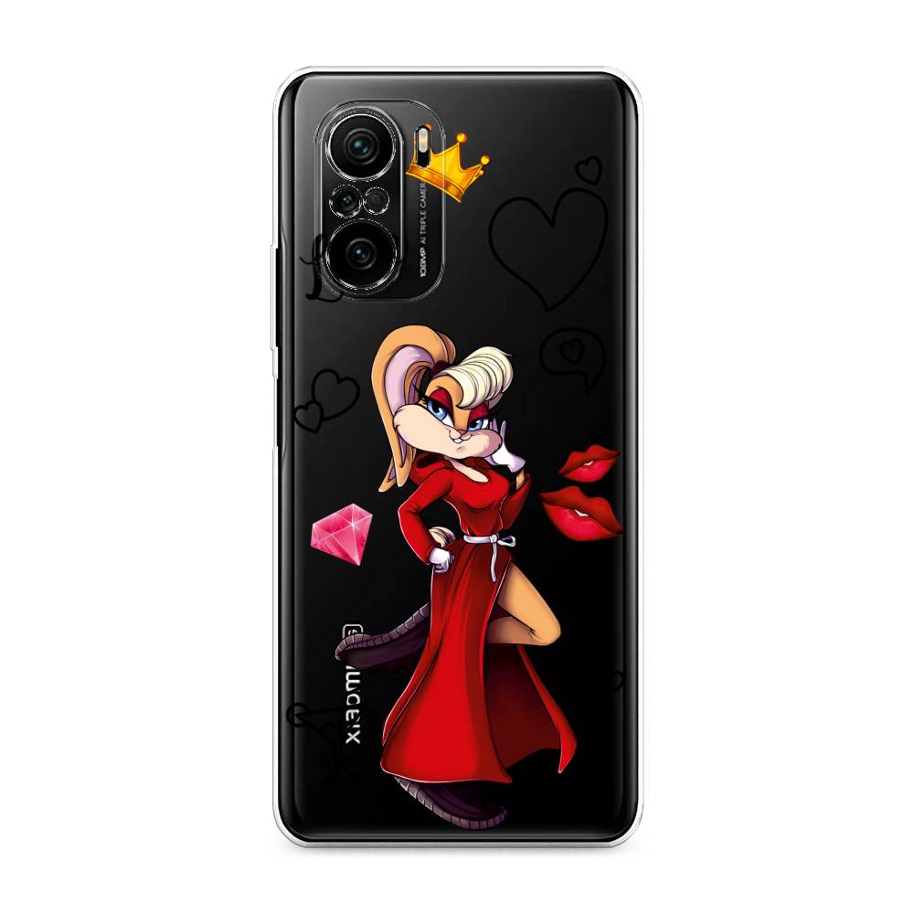 

Чехол на Poco F3 "Rich Lola Bunny", Красный;бежевый;оранжевый, 312650-6