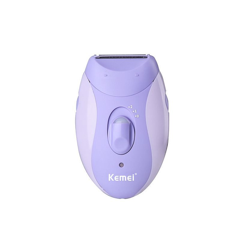 Эпилятор KEMEI KM-6037 фиолетовый эпилятор nobrand epilator pumice фиолетовый