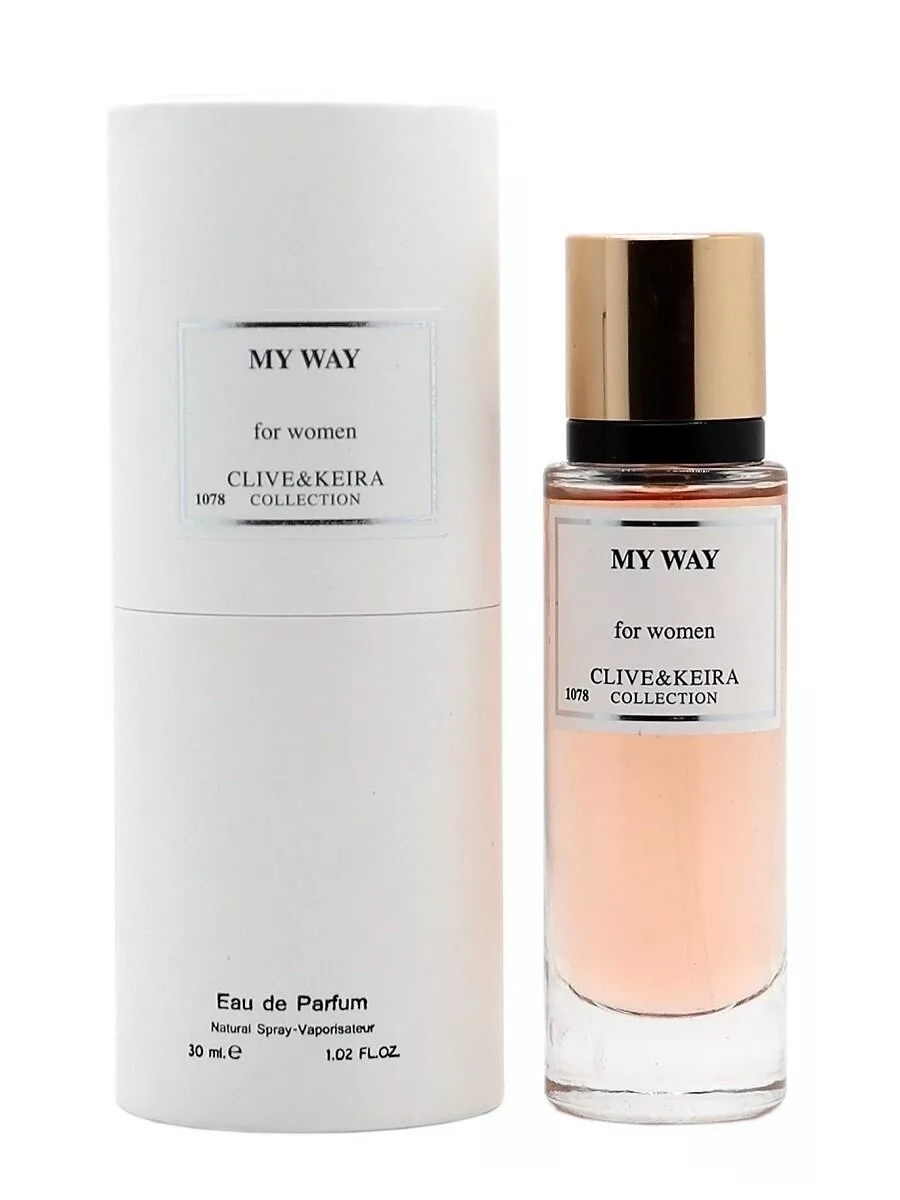 

Духи Clive&Keira №1078 My Way 30 мл, № 1078 My Way Woman 30 ml