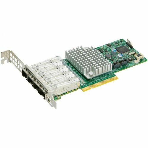 Контроллер сетевой Supermicro AOC-STG-I4S -   PCI-e, 10GbE