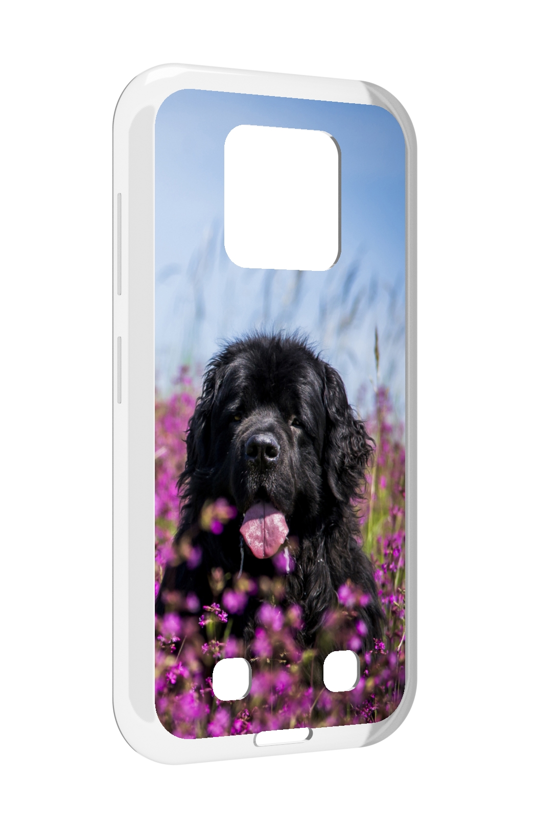 

Чехол MyPads ньюфаундлед для Oukitel WP18, Прозрачный, Tocco