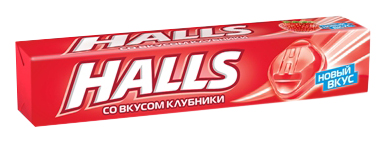 

Леденцы Halls Клубника 25 г