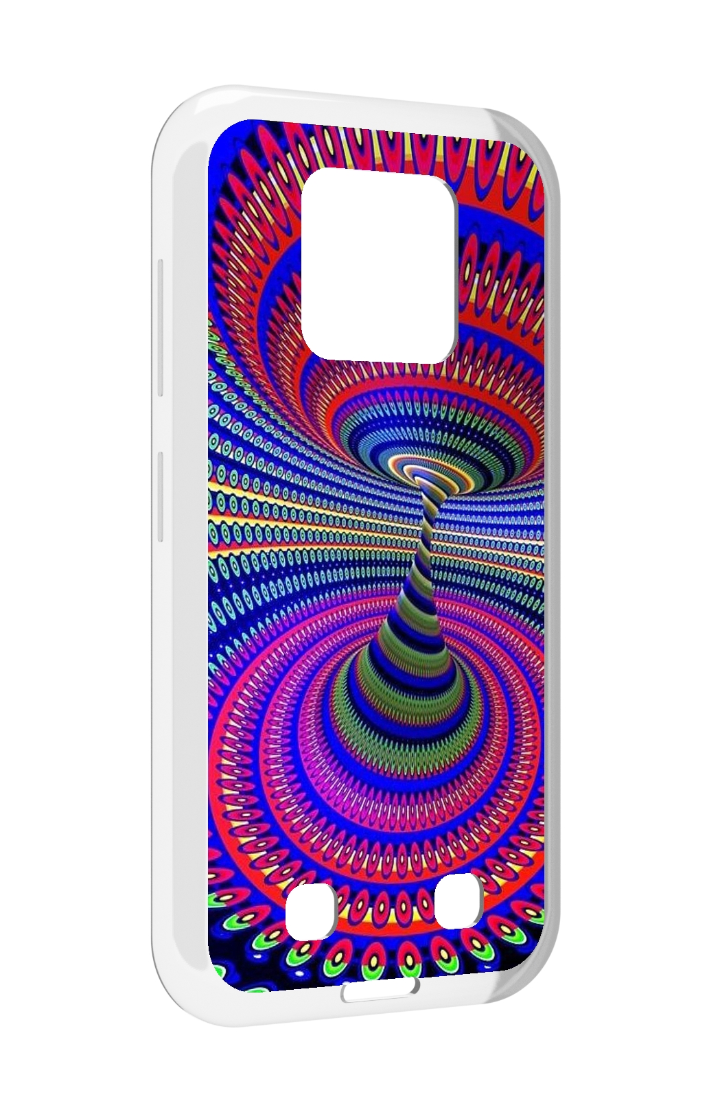 

Чехол MyPads оптическая иллюзия для Oukitel WP18, Прозрачный, Tocco