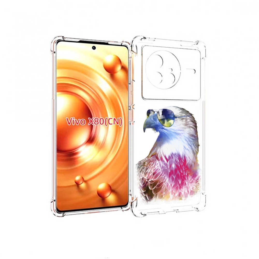 

Чехол Mypads Орел В Очках Для Vivo X80, Прозрачный, Tocco