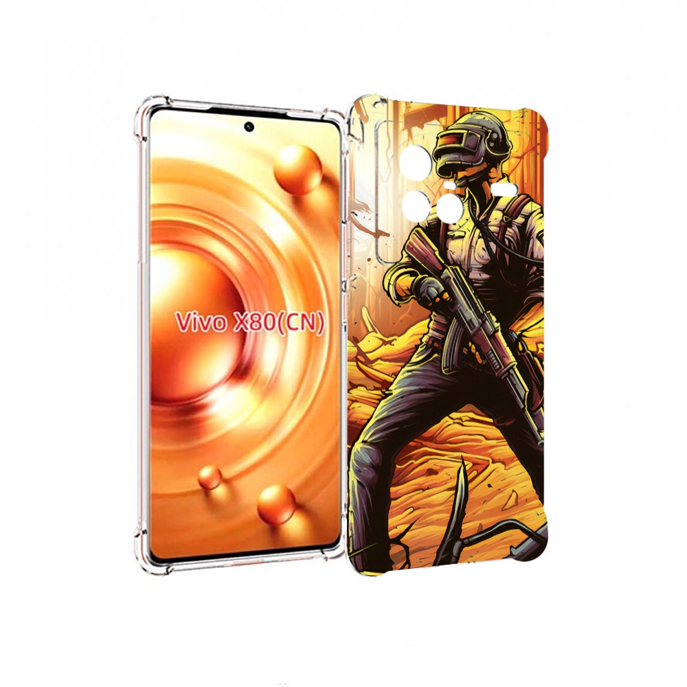 

Чехол Mypads Пабг Для Vivo X80, Прозрачный, Tocco