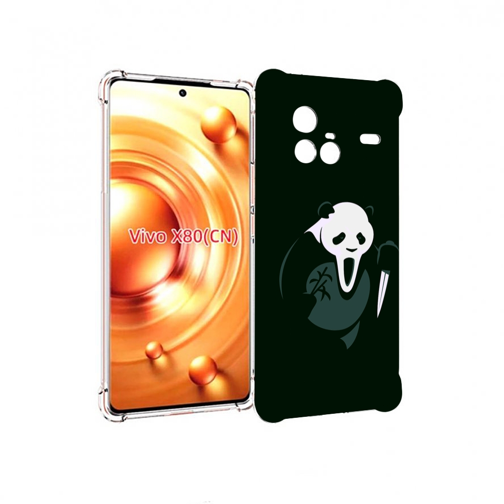

Чехол Mypads Панда-Крик Для Vivo X80, Прозрачный, Tocco