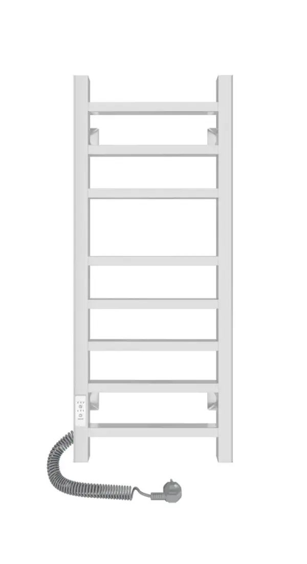 

Полотенцесушитель Электрический САНПРИЗ Квадро П8 330мм 800мм форма Лесенка, Хром