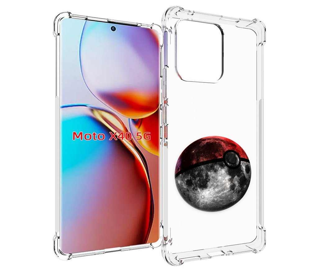 

Чехол MyPads планета покебол для Motorola Moto X40, Прозрачный, Tocco