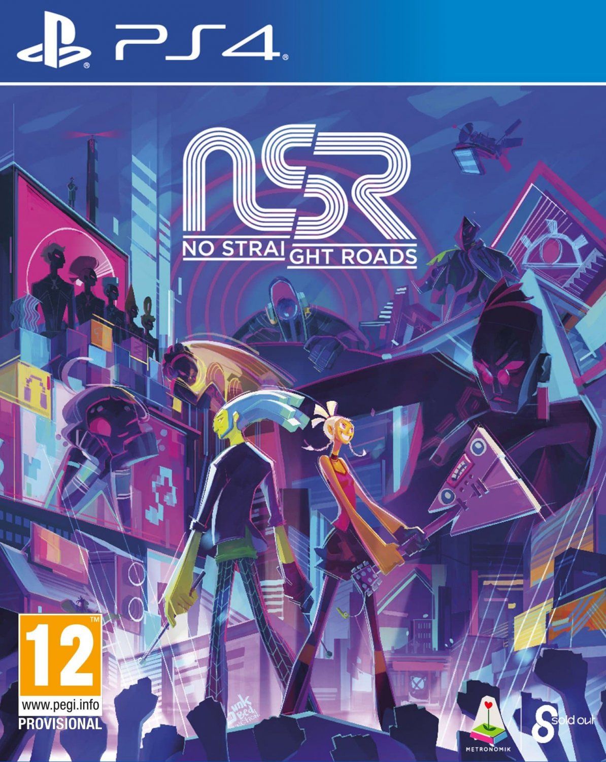 Игра No Straight Roads (PS4)