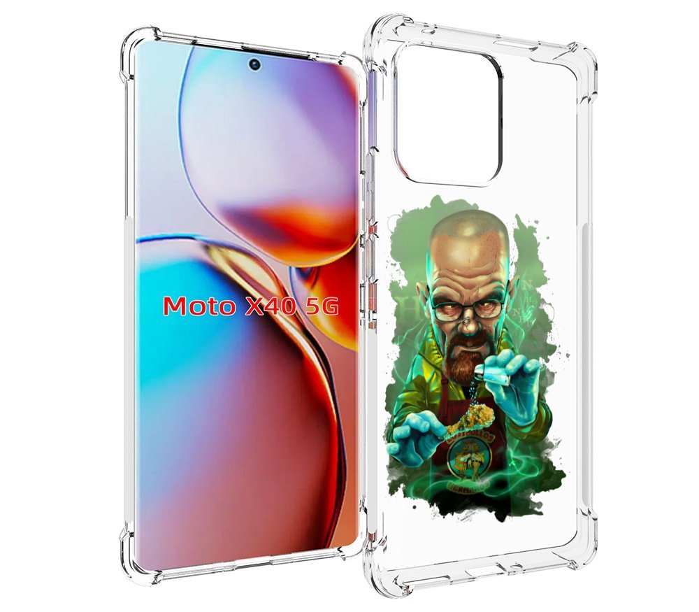 

Чехол MyPads повар для Motorola Moto X40, Прозрачный, Tocco