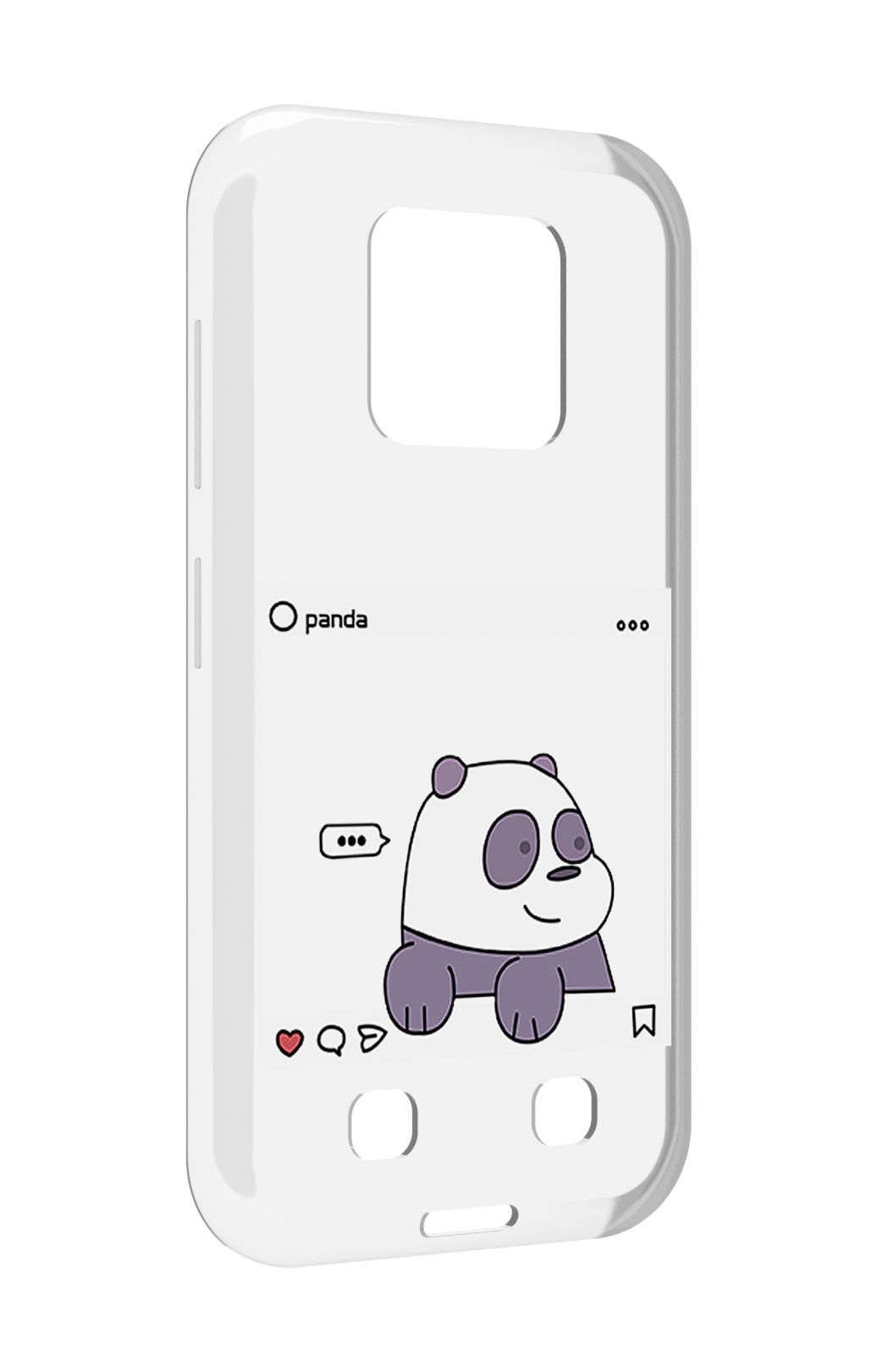 

Чехол MyPads пандочка-фотка для Oukitel WP18, Прозрачный, Tocco