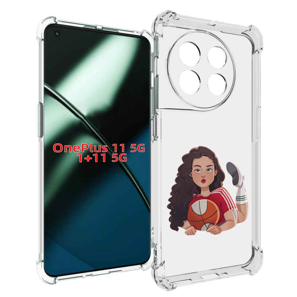 

Чехол MyPads Баскетболитска-в-гольфах женский для OnePlus 11, Прозрачный, Tocco