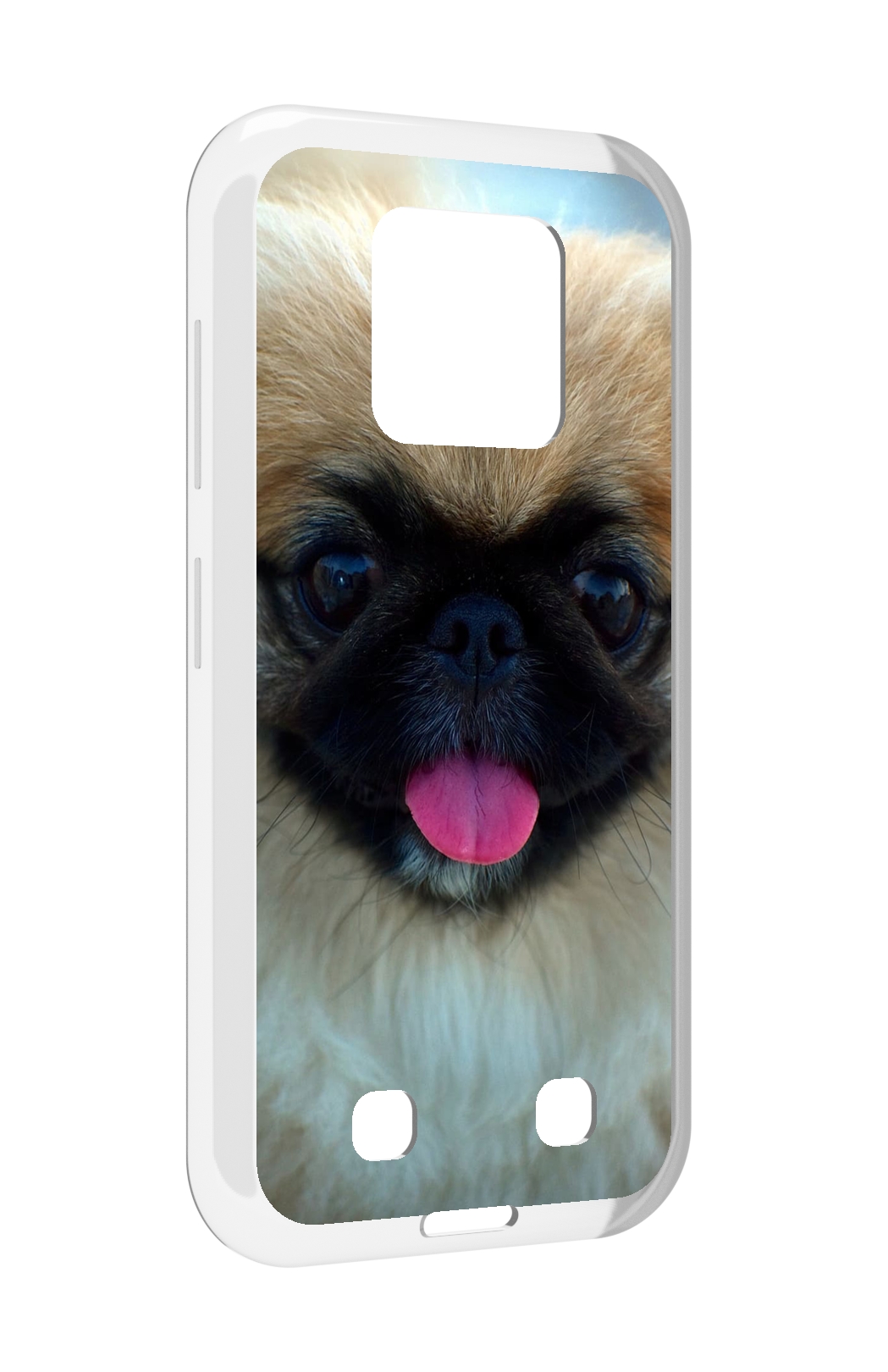 

Чехол MyPads пекинез для Oukitel WP18, Прозрачный, Tocco