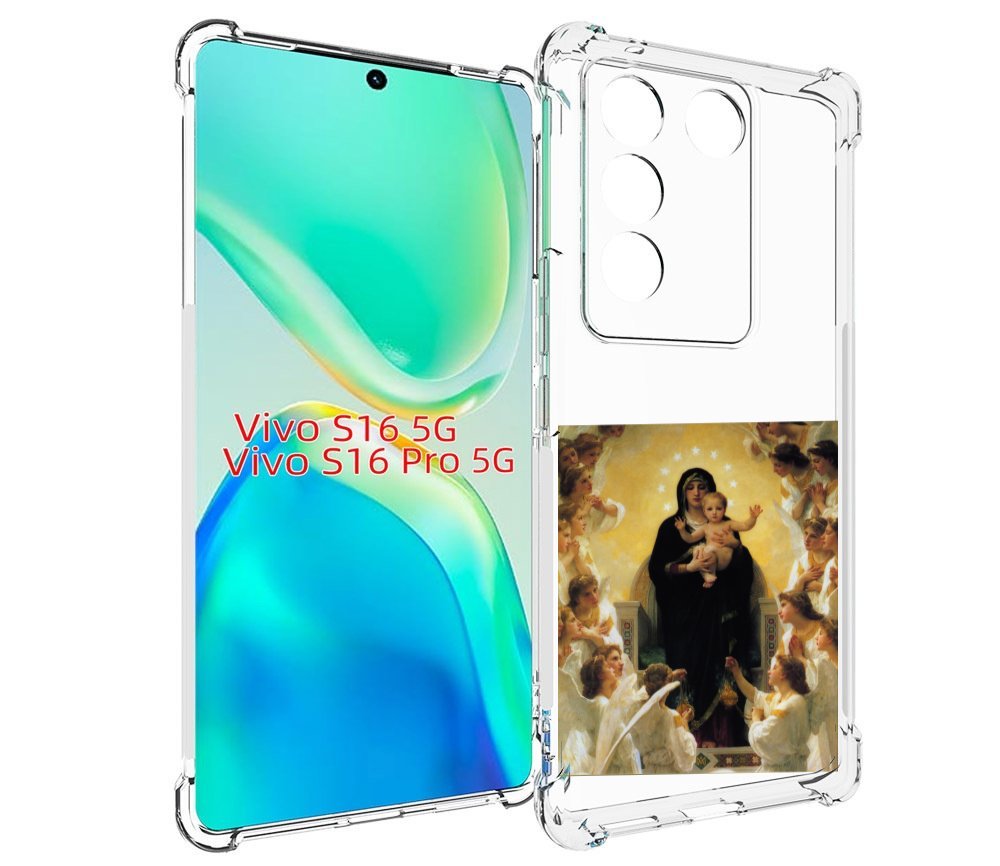 

Чехол MyPads дева-мария для Vivo S16 5G/S16 Pro 5G/V27/V27 Pro, Tocco