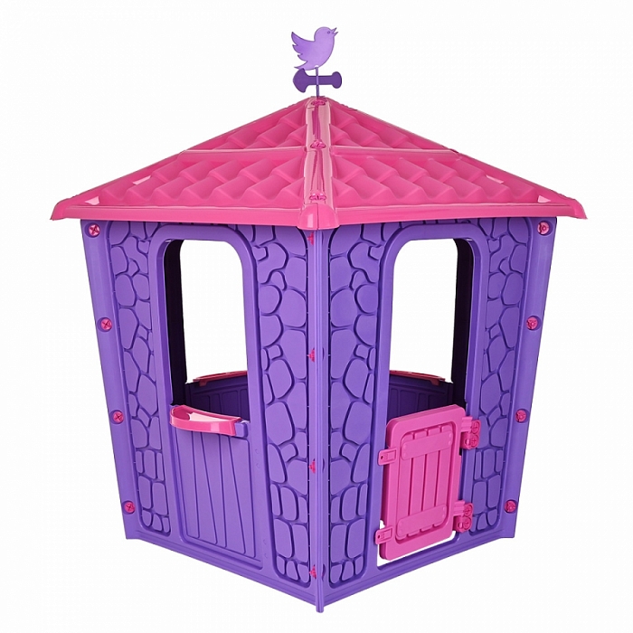 Игровой домик Pilsan Stone House Purple, Pink pilsan игровой домик с оградой stone