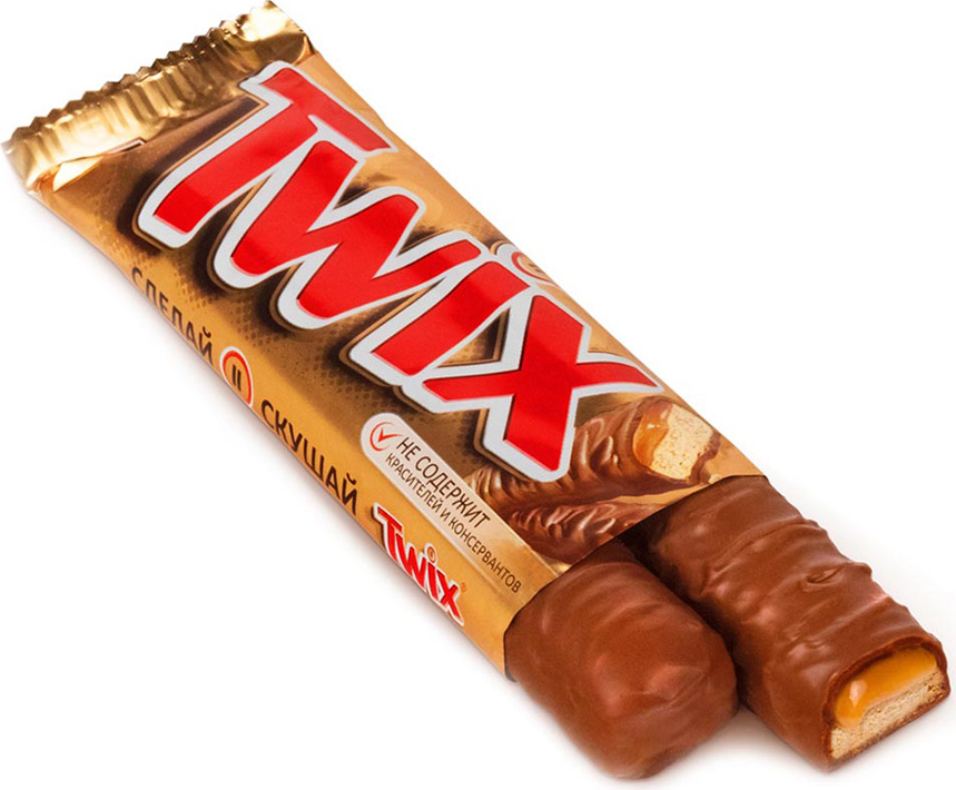 фото Батончик twix карамель 55 г