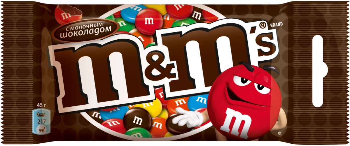 

Драже M&M's с молочным шоколадом 45 г