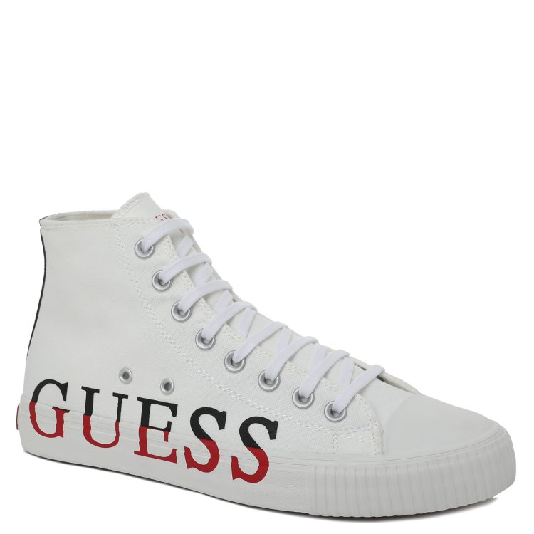 

Кеды мужские Guess FM6NWMFAB12 белые 39 EU, FM6NWMFAB12