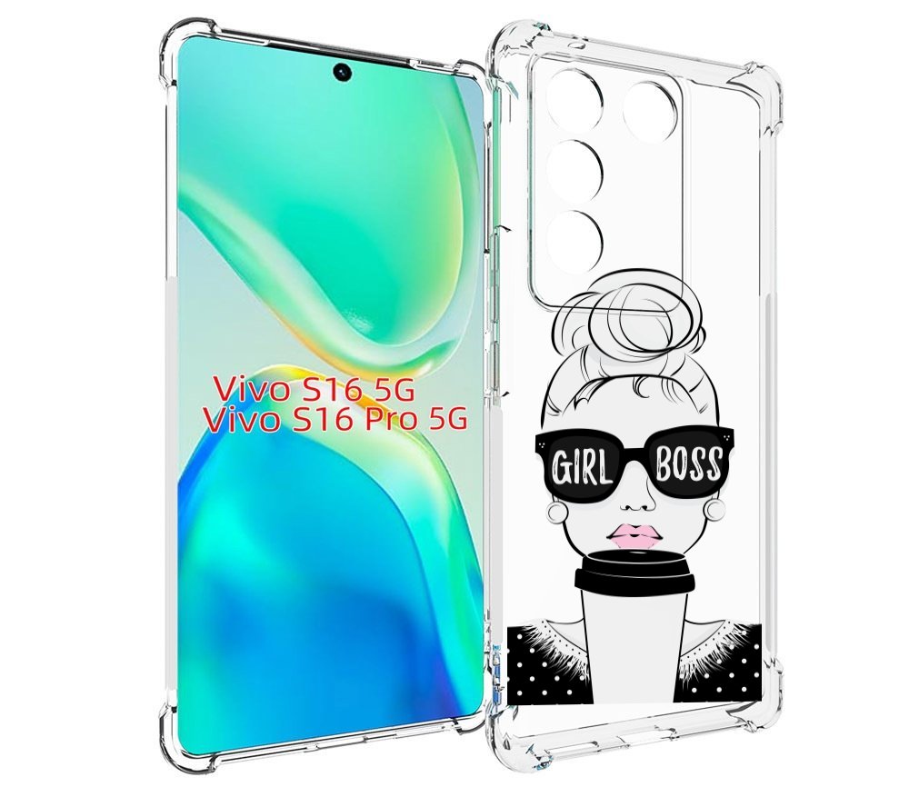

Чехол MyPads девушка-босс женский для Vivo S16 5G/S16 Pro 5G/V27/V27 Pro, Tocco