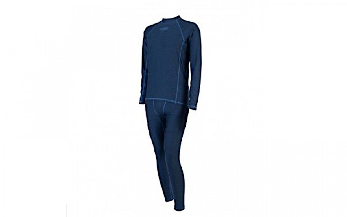 фото Комплект белья (кофта+брюки) goal&pass basic fit sr. p.xl (темно-синий)