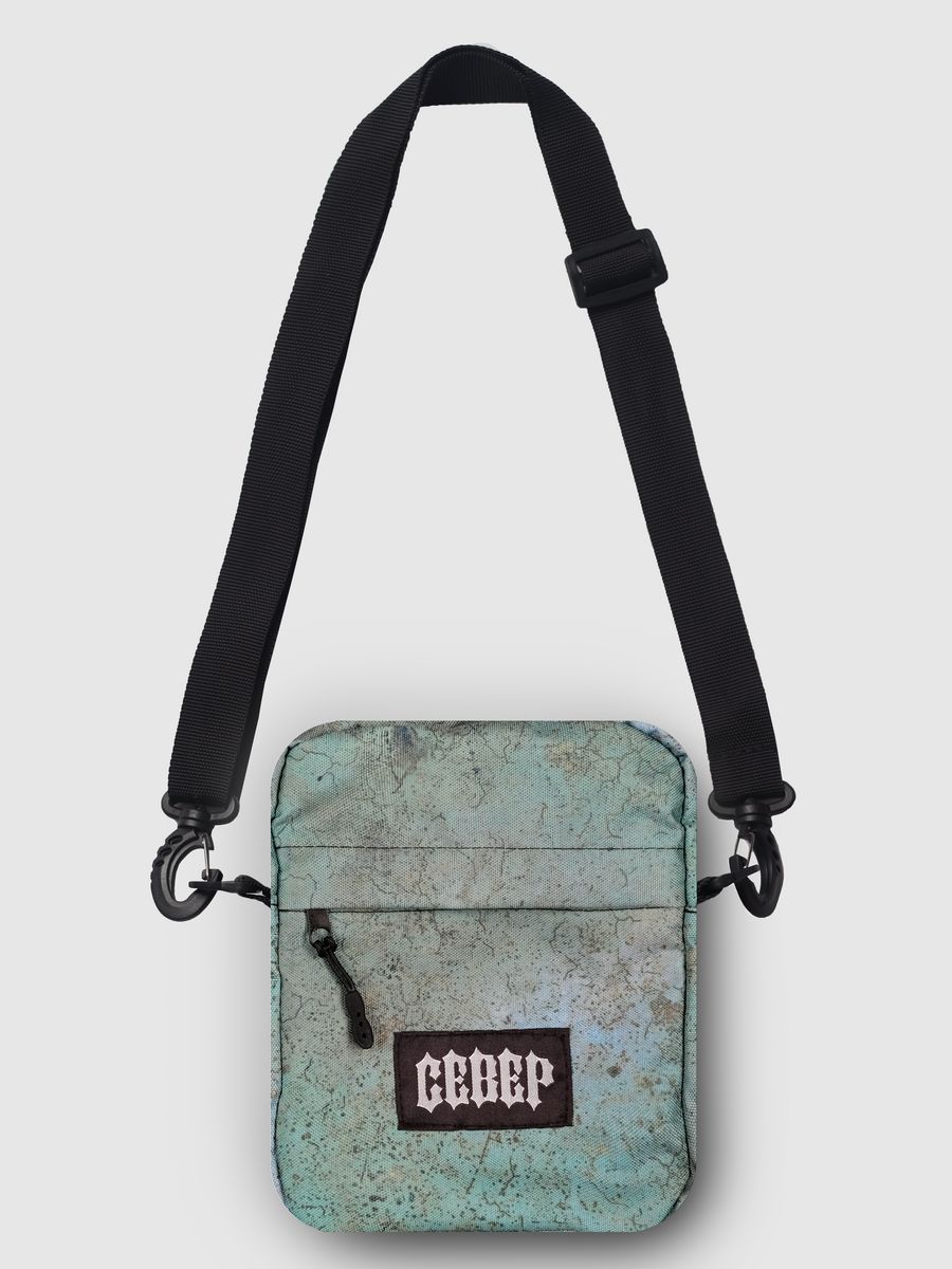 

Сумка унисекс Severclothing B-Beton, серо-зеленный, Серый, B-Beton