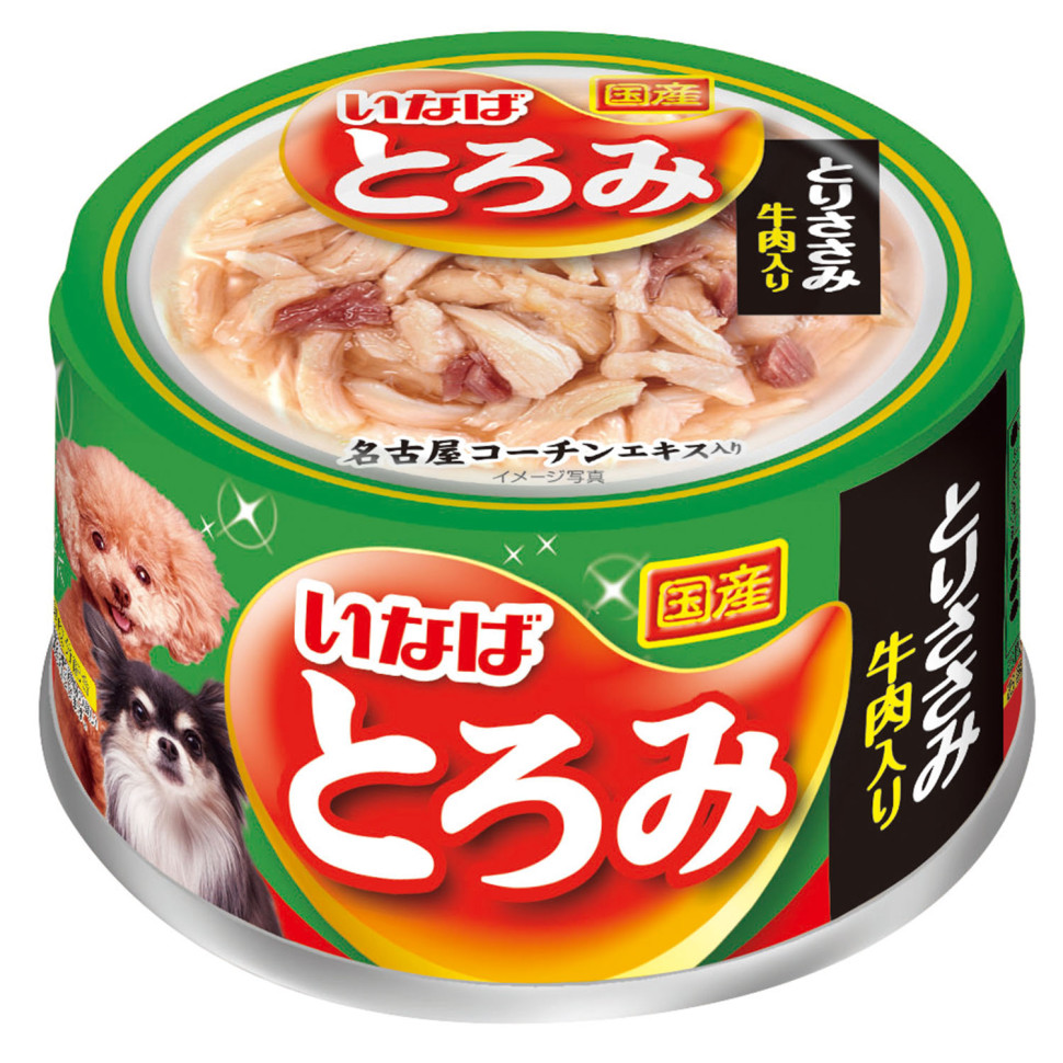 

Влажный корм для взрослых собак Inaba Toromi с курицей и говядиной, бульон - 80 г х 24 шт