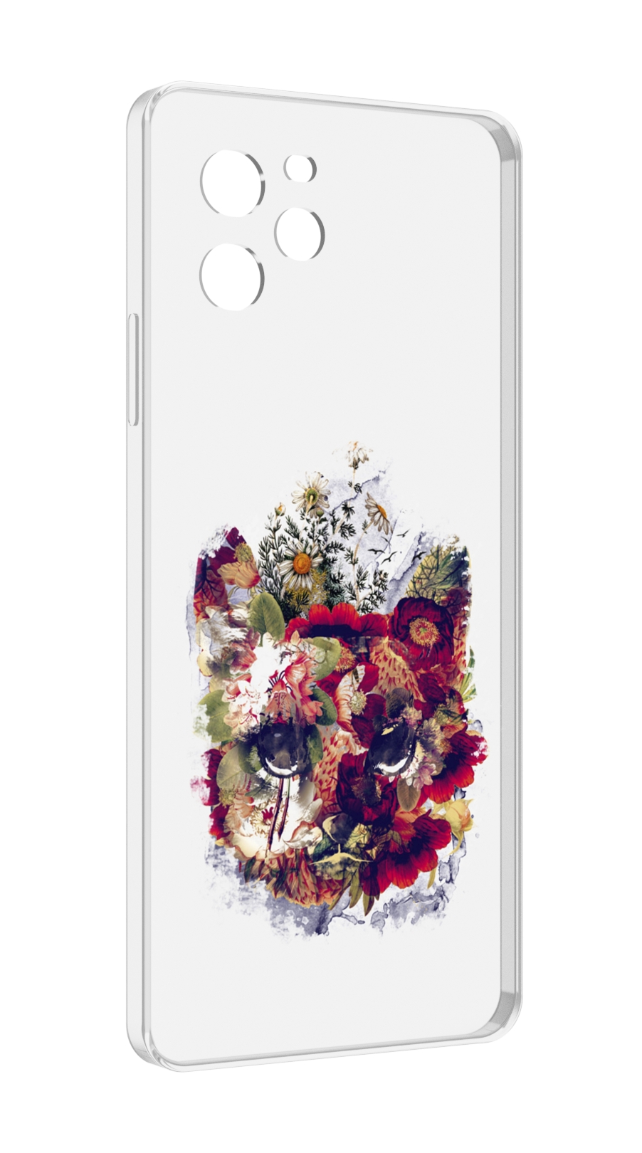 

Чехол MyPads Лиса в цветах-2 для Huawei Nova Y61 / Huawei Enjoy 50z, Прозрачный, Tocco