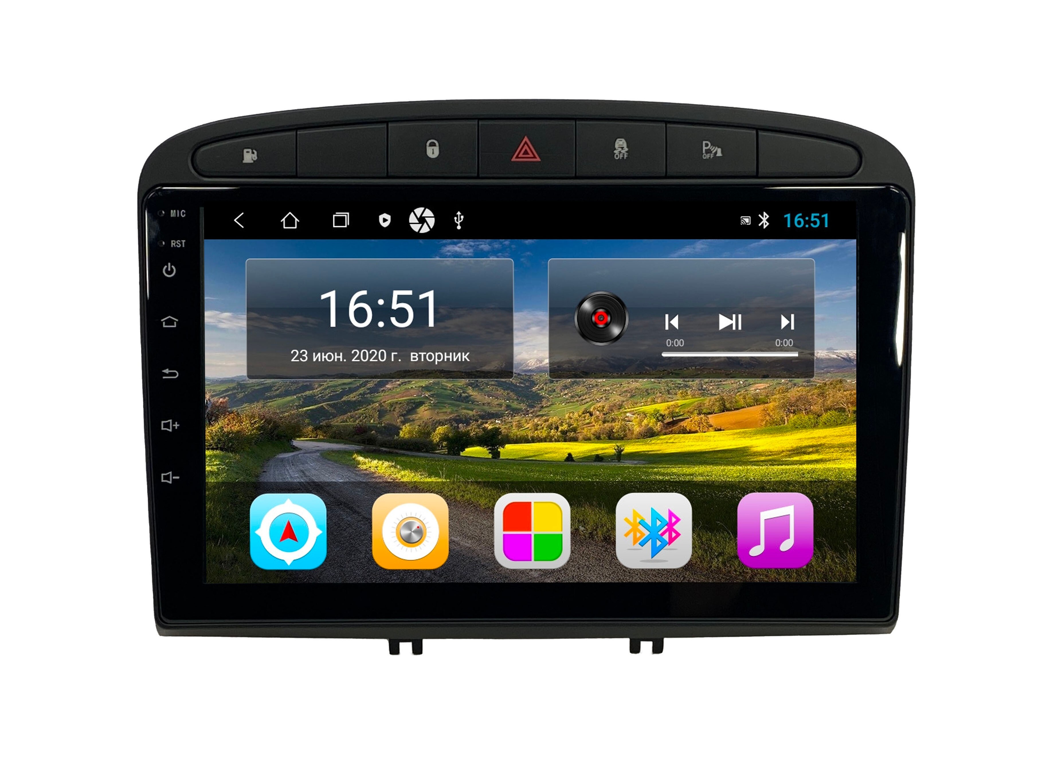 Штатная автомагнитола Zenith Peugeot 408 2006-2015 Android 12 232GB Мультируль ШГУ 2074300₽