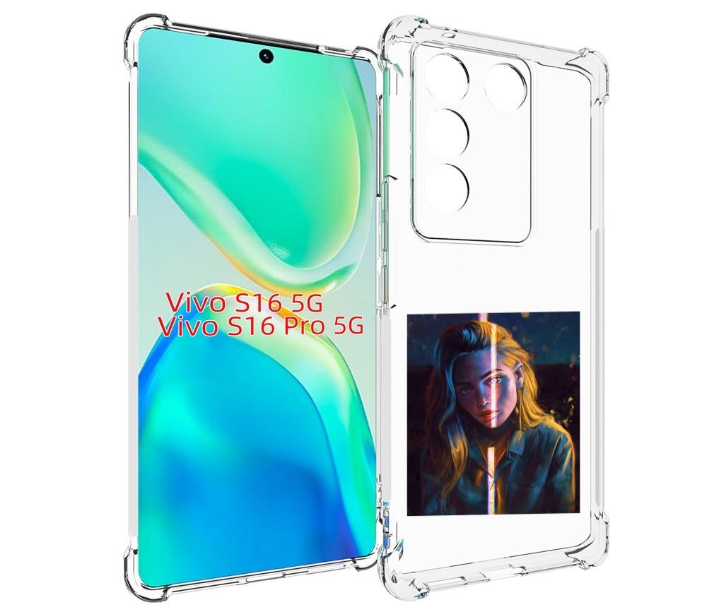 

Чехол MyPads девушка-в-тени для Vivo S16 5G/S16 Pro 5G/V27/V27 Pro, Tocco