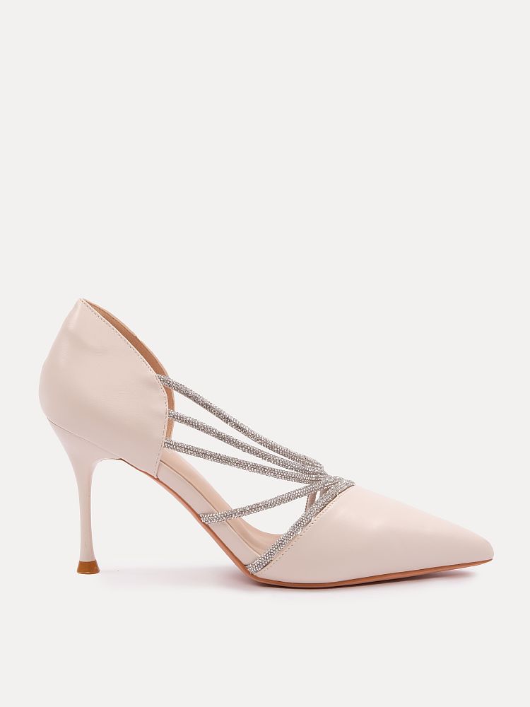 Туфли женские Versiya shop V37-1/2/5 бежевые 41 RU