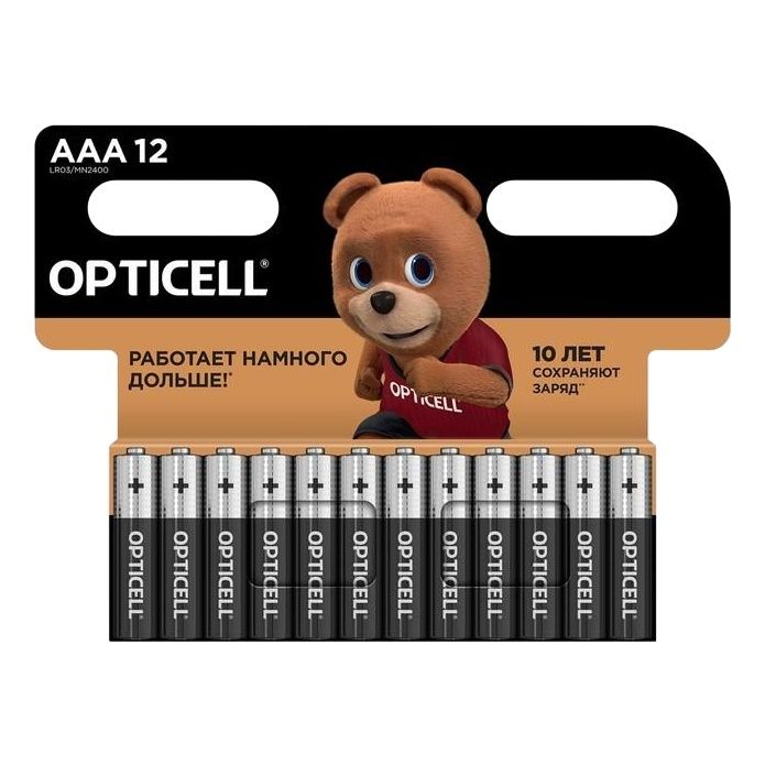 Батарейки Opticell Basic AAA 12 шт 1509₽