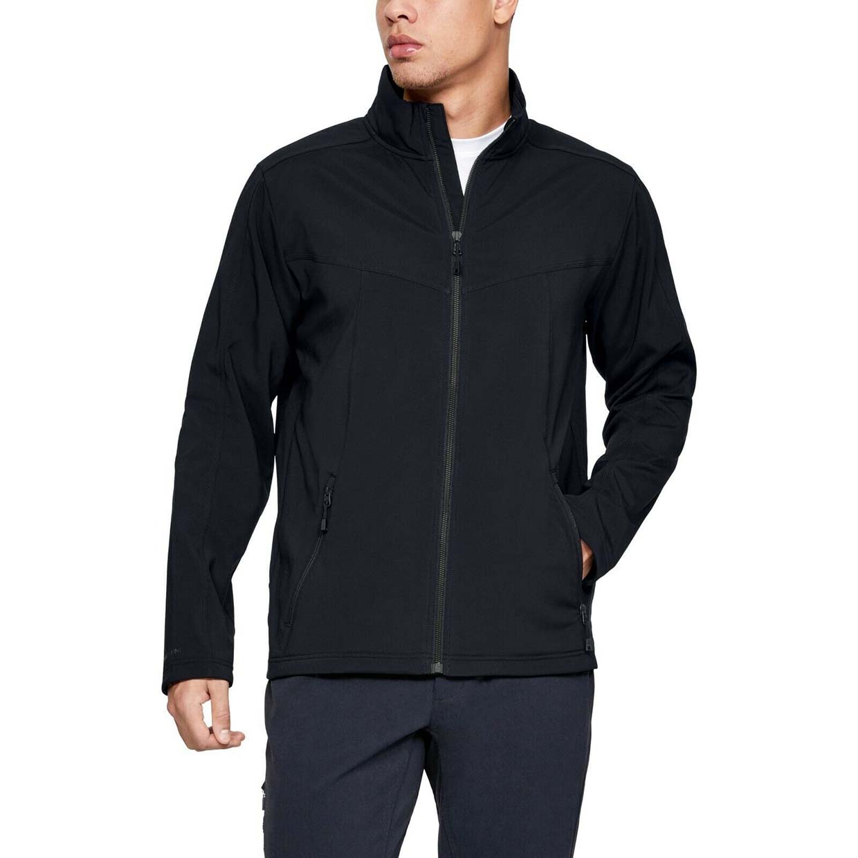 

Ветровка мужская Under Armour 1343353-001 черная SM, 1343353-001